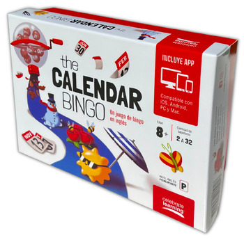 Preview of The Calendar Bingo - An Educational Board Game with A Digital App.