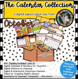 The Calendar Collection Digital Teacher Planner & Interact