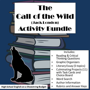 Preview of The Call of the Wild Activity Bundle (Jack London) PDF