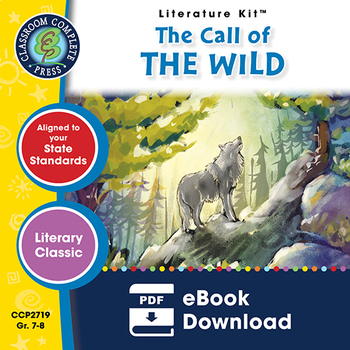 Preview of The Call of the Wild - Literature Kit Gr. 7-8