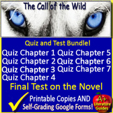 The Call of the Wild Test and Chapter Quizzes Printable Co