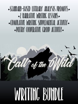 Preview of The Call of the Wild - Writing Bundle