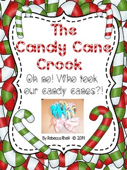 Preview of The Candy Cane Crook!  A Fun Christmas Clue Hunt!
