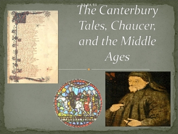 Preview of The Canterbury Tales, General Prologue (Lecture & Content Knowledge)
