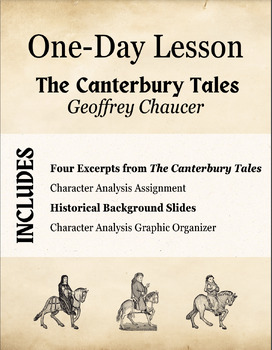 Preview of The Canterbury Tales - 90 Minute Lesson