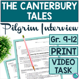 The Canterbury Tales Introduction Project Pilgrim Video Fa