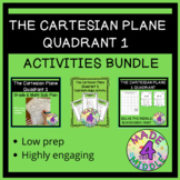 The Cartesian Plane Quadrant 1 Activities Bundle