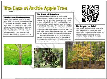 Preview of The Case of Archie Apple Tree
