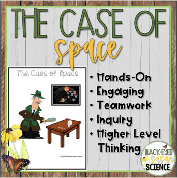 Preview of The Case of Space (NGSS Aligned) [creating a scale model of solar system]