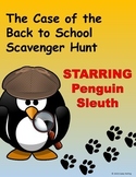 The Case of the Back to School Scavenger Hunt