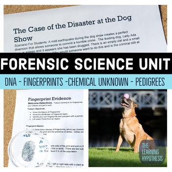 Preview of Forensic Science Case Study.  The Case of the Disaster at the Dog Show