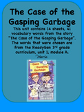 ReadyGen The Case of the Gasping Garbage Vocabulary 3rd gr