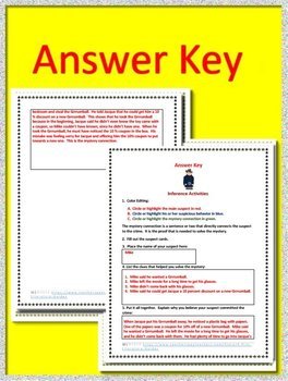 The Case of the Missing Grrrumball: Reading Mystery Unit Printable+