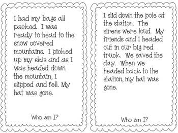 The Case of the Missing Hat: A Mystery Inference Activity by Jeannie Hunter