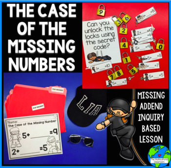 Preview of The Case of the Missing Number (Missing Addend)