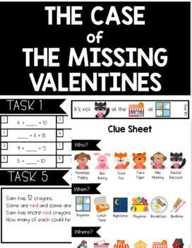 Preview of The Case of the Missing Valentines -- Addition to 20 Mystery
