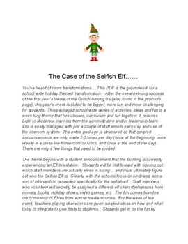 Preview of The Case of the Selfish Elf