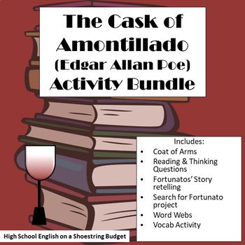 Preview of The Cask of Amontillado Activities Bundle (Edgar Allan Poe) WORD