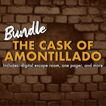 Preview of The Cask of Amontillado Reading Comprehension Bundle
