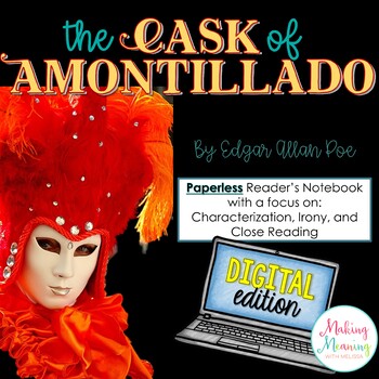Preview of "The Cask of Amontillado" Short Story Unit