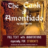 The Cask of Amontillado - Annotated STUDENT COPY with Voca