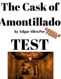 The Cask of Amontillado - Test (Google Form)