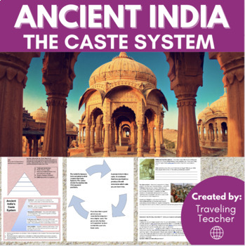 Preview of The Caste System of Ancient India: Reading Passages + Comprehension Activities