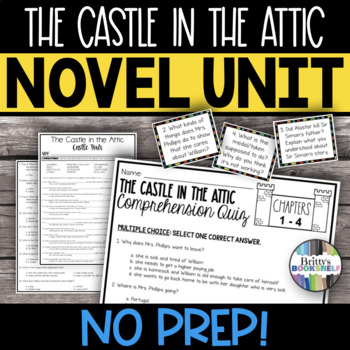 Preview of Novel Study Aligned to The Castle in the Attic by Elizabeth Winthrop