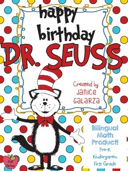 Preview of The Crazy Cat Bilingual Math Product!