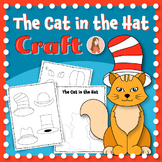 The Cat in the Hat | Crafts Coloring cut and glue