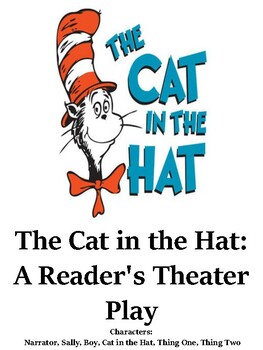 The Cat in the Hat Play by TASK CARDS KING | TPT