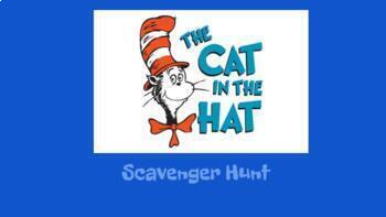 Preview of The Cat in the Hat Scavenger Hunt