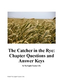 The Catcher in the Rye Chapter Questions and Answer Keys