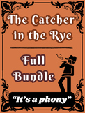 The Catcher in the Rye Full Bundle (PowerPoint; Reading Gu