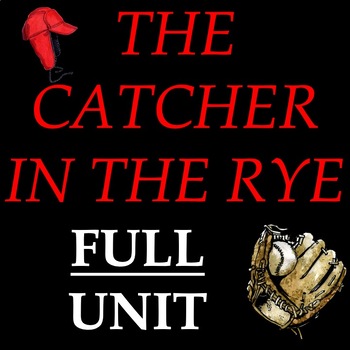 Preview of The Catcher in the Rye – Novel-Based Assessments for Full Unit, Marking Period