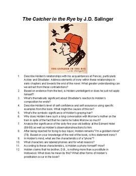 First Edition Criteria and Points to identify The Catcher in the Rye by  J.D. Salinger