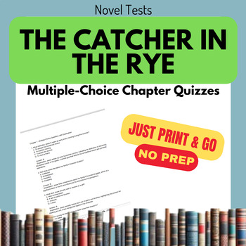 The Catcher in the Rye - chapter 1 multiple-choice quiz/test | TPT