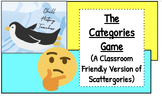 The Categories Game (My Middle School Version Of Scattergories)
