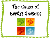 The Cause of Earth's Seasons PowerPoint Presentation