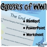 The Causes of WW1 Australian Year 9 and 10 PowerPoint, Han