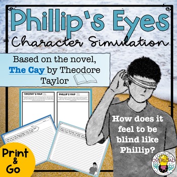 Preview of The Cay by Theodore Taylor CHARACTER SIMULATION & Writing Activity