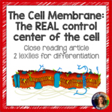 The Cell Membrane- The REAL Control Center of the Cell Clo