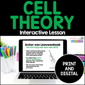 Preview of The Cell Theory Activity