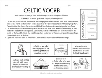 Celts Facts, Worksheets, Description & Celts Settlement For Kids