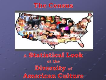 Preview of The Census - A Statistical Look  at the Diversity of American Culture.