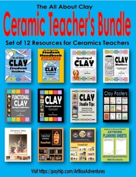 Preview of The Ceramics Teacher 12-Resource Bundle