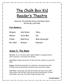 The Chalk Box Kid Worksheets Teaching Resources Tpt