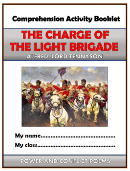 Preview of The Charge of the Light Brigade Comprehension Activities Booklet!