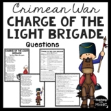 The Charge of the Light Brigade Poem & Reading Comprehensi