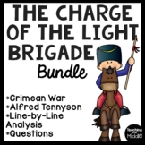 The Charge of the Light Brigade Poetry Bundle Comprehensio